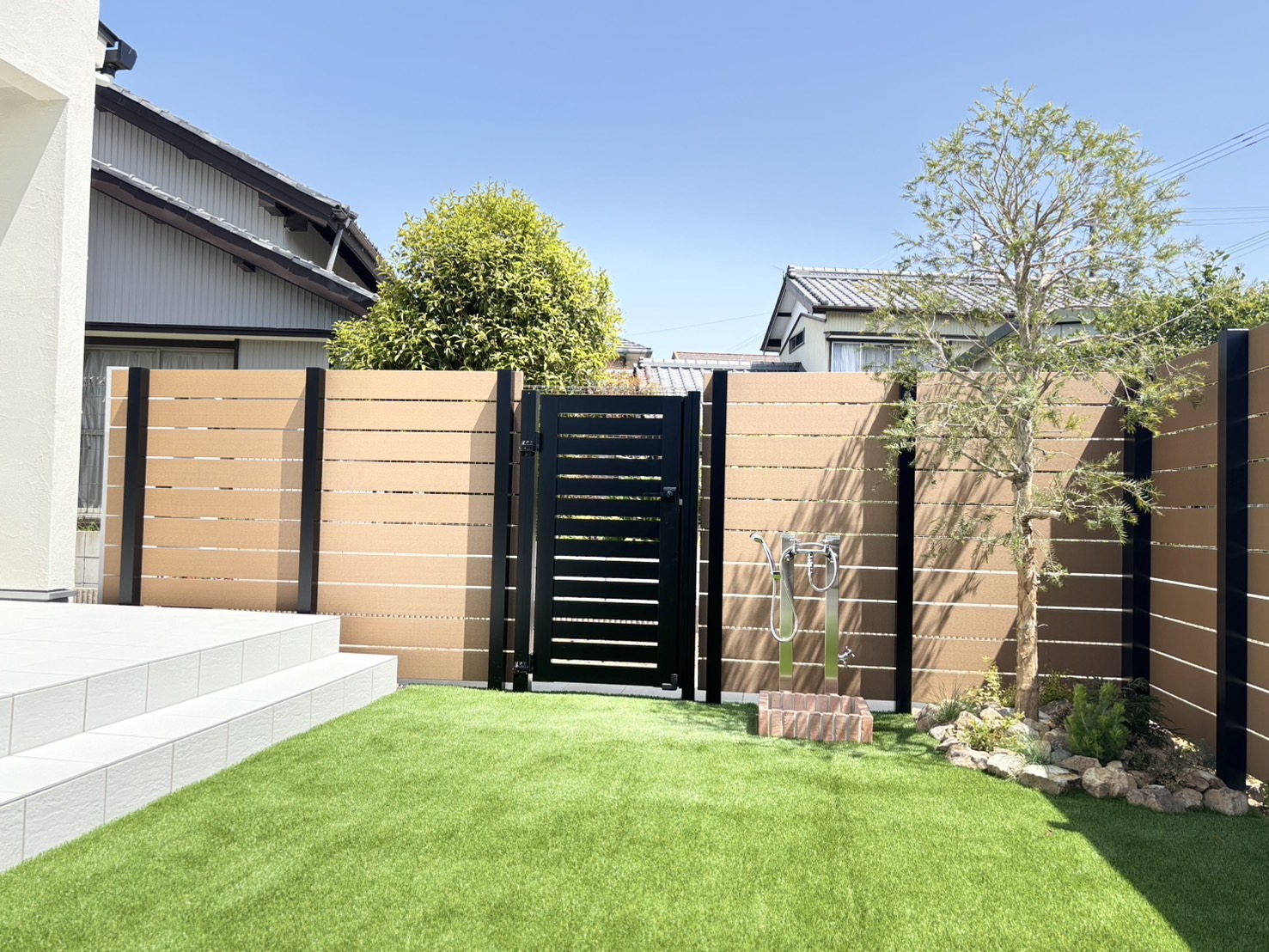 家族で楽しむお庭